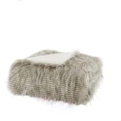 Best Pirce 😍 Madison Park Adelaide Luxury Faux Fur Year Round Premium Throw Natural 🥰 -Madison Park Sales unnamed file 2668