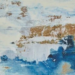 Brand new 👍 Madison Park Blue Horizon Blue Gallery Art 5 Piece Set With Bronze Frame ✨ -Madison Park Sales unnamed file 2677