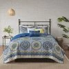 New 👍 Madison Park Moraga Blue Boho Coverlet Set 👏 -Madison Park Sales unnamed file 2697