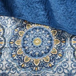 New 👍 Madison Park Moraga Blue Boho Coverlet Set 👏 -Madison Park Sales unnamed file 2701