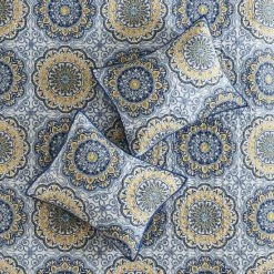 New 👍 Madison Park Moraga Blue Boho Coverlet Set 👏 -Madison Park Sales unnamed file 2703