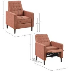 Best reviews of 🤩 Madison Park Aartwood Push Back Recliner Red 👍 -Madison Park Sales unnamed file 2729