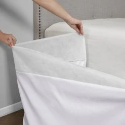 Deals 🤩 Madison Park Simple Fit Wrap Around Adjustable 26-inch Drop Bedskirt Khaki 😍 -Madison Park Sales unnamed file 2817