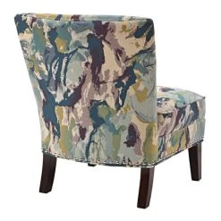 Cheap 🔥 Madison Park Alex Artistic Print Armless Slipper Accent Chair Blue Multi ✨ -Madison Park Sales unnamed file 2835