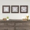 Promo 😀 Madison Park White Mandala Trinity White/ Brown 3D Embellished Linen Canvas 3 Piece Wall Art 🌟 -Madison Park Sales unnamed file 2853
