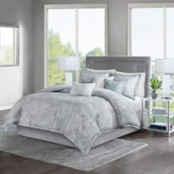 Best Pirce ✨ Madison Park Nowell 7-piece Marble Pattern Cotton Sateen Comforter Set Grey ⌛ 19 Best Pirce ✨ Madison Park Nowell 7-piece Marble Pattern Cotton Sateen Comforter Set Grey ⌛ -Madison Park Sales unnamed file 2869