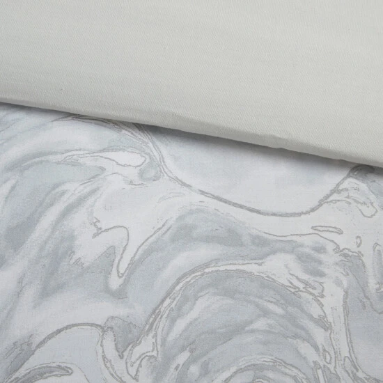 Best Pirce ✨ Madison Park Nowell 7-piece Marble Pattern Cotton Sateen Comforter Set Grey ⌛ 11 Best Pirce ✨ Madison Park Nowell 7-piece Marble Pattern Cotton Sateen Comforter Set Grey ⌛ - Image 9