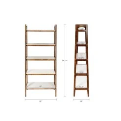 Cheap 🛒 Madison Park Avalon Shelf/ Bookcase Off-white/pecan 💯 -Madison Park Sales unnamed file 2939