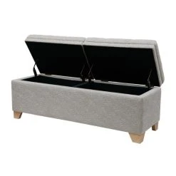 Discount ❤️ Madison Park Jaxon Soft Close Storage Bench Grey Multi 🥰 -Madison Park Sales unnamed file 2946