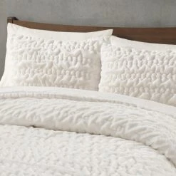 Best deal ✨ Madison Park Dakota Ruched Faux Fur Down Alternative Comforter Set Ivory 🌟 -Madison Park Sales unnamed file 2988