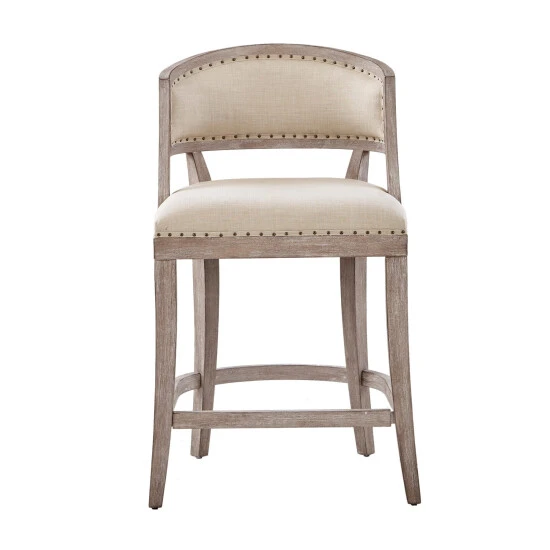 Deals π Madison Park Wheatley Natural Counter Stool - 21"W X 24.5"D X 37.25"H π 4 Deals π Madison Park Wheatley Natural Counter Stool - 21"W X 24.5"D X 37.25"H π - Image 2