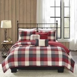 Outlet π Madison Park Pioneer 6 Piece Herringbone Coverlet Set Red π 18 Outlet π Madison Park Pioneer 6 Piece Herringbone Coverlet Set Red π -Madison Park Sales unnamed file 3067