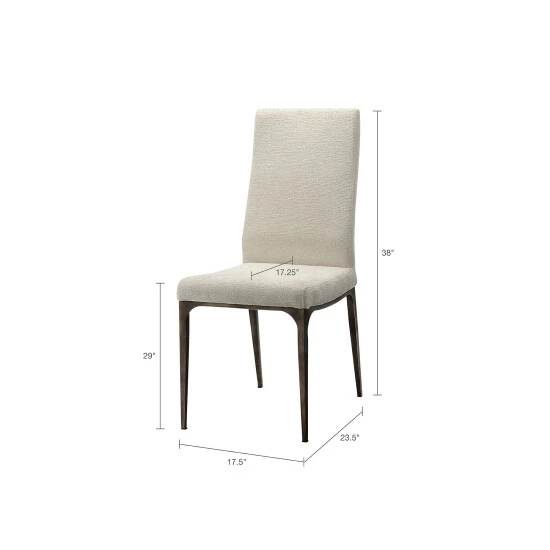 Brand new β Madison Park Callaway Cream Dining Side Chairs (Set Of 2) - 17.5"w X 23.5"d X 38"h π 12 Brand new β Madison Park Callaway Cream Dining Side Chairs (Set Of 2) - 17.5"w X 23.5"d X 38"h π - Image 10