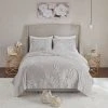Buy 🤩 Madison Park Pansy Grey/ White Tufted Cotton Chenille Floral Coverlet Set ✨ -Madison Park Sales unnamed file 3108