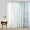 Discount 😉 Madison Park Tulia Botanical Printed Texture Sheer Window Pair Blue 👍 -Madison Park Sales unnamed file 3176
