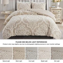 Best deal π Madison Park Aeriela Tufted Cotton Chenille Damask Duvet Cover Set Off White π₯° 14 Best deal π Madison Park Aeriela Tufted Cotton Chenille Damask Duvet Cover Set Off White π₯° -Madison Park Sales unnamed file 32