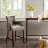 Best Pirce 🧨 Madison Park Parler Brown Arm 26-inch Counter Stool - 22.5"w X 24.5"d X 40.25"h 👏 -Madison Park Sales unnamed file 3210