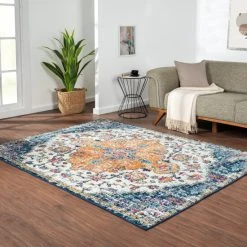 Cheapest π€© Madison Park Kenneth Boho Medallion Woven Area Rug β¨