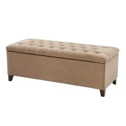 Hot Sale 🔥 Madison Park Sasha Tufted Top Soft Close Storage Bench Charcoal ⭐ -Madison Park Sales unnamed file 3230