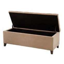 Hot Sale 🔥 Madison Park Sasha Tufted Top Soft Close Storage Bench Charcoal ⭐ -Madison Park Sales unnamed file 3231