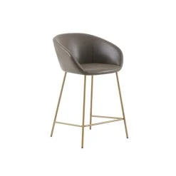 New 🛒 Madison Park Andrina Brown/ Gold Counter Stool 🔥 -Madison Park Sales unnamed file 3241