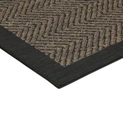 Top 10 ⭐ Madison Park Hurley Natural/ Black Textured Chevron Indoor/Outdoor Rug ❤️ -Madison Park Sales unnamed file 3291