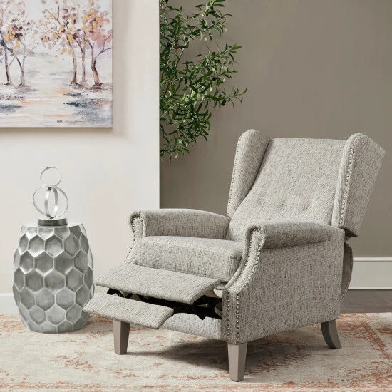 Best Pirce π Madison Park Parque Grey Push Back Recliner π 3 Best Pirce π Madison Park Parque Grey Push Back Recliner π