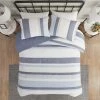 Best reviews of 🥰 Madison Park Levi Blue/ Natural 3 Piece Jacquard Duvet Cover Set(Insert Excluded) ⌛ -Madison Park Sales unnamed file 3349