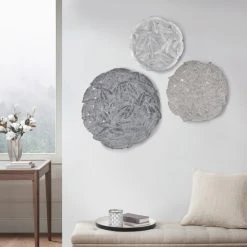 Coupon 🛒 Madison Park Rosalie Feather Painted Iron Round Wall Decor 3 Piece Set Blue 🛒 -Madison Park Sales unnamed file 3377