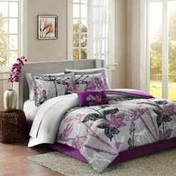 Best Pirce 🎉 Madison Park Essentials Nicolette Comforter Set With Cotton Bed Sheets ✔️ -Madison Park Sales unnamed file 3422