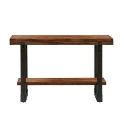 Coupon 🛒 Madison Park Ellis Chestnut Console Table 🤩 -Madison Park Sales unnamed file 3450