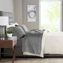 Buy 💯 Madison Park 525 Thread Count Cotton Blend Sheet Set Blue ✔️ -Madison Park Sales unnamed file 3453