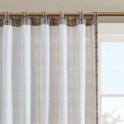 Top 10 🤩 Madison Park Salford Plaid Rod Pocket And Back Tab Single Curtain Panel With Fleece Lining Brown 🤩 -Madison Park Sales unnamed file 3468