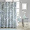 Hot Sale ⌛ Madison Park Loleta Cotton Printed Shower Curtain Blue 😀 -Madison Park Sales unnamed file 3471
