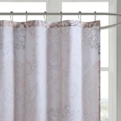 Hot Sale ⌛ Madison Park Loleta Cotton Printed Shower Curtain Blue 😀 -Madison Park Sales unnamed file 3476