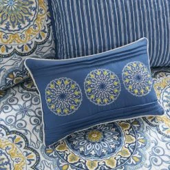 Flash Sale ❤️ Madison Park Moraga Blue Printed 6 Piece Day Bed Cover Set ✨ -Madison Park Sales unnamed file 3588