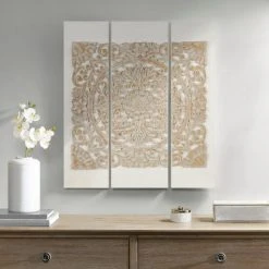Best deal 🌟 Madison Park Mandala 3D Embellished Canvas 3 Piece Set 😉 -Madison Park Sales unnamed file 3608
