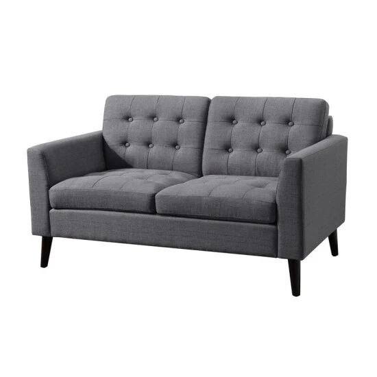 New π Madison Park Madison Furniture Estrella Multicolor Tufted Square Arm Loveseat 33 Inches Wide Grey βοΈ 10 New π Madison Park Madison Furniture Estrella Multicolor Tufted Square Arm Loveseat 33 Inches Wide Grey βοΈ - Image 8