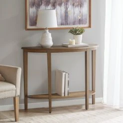 Brand new 🔔 Madison Park Ashby Half Moon Console Table 😀