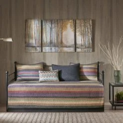 Best Sale 👍 Madison Park Sequoia Multi Quilted 6-piece Daybed Set 🌟