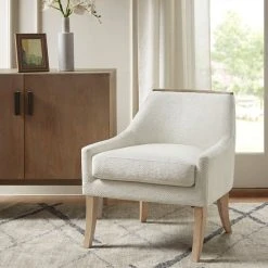 Cheap π Madison Park Milana Ivory Accent Chair π