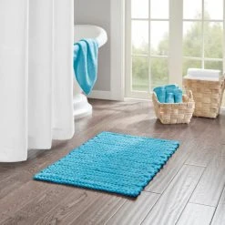 Buy 🛒 Madison Park Copula Dyed Cotton Chenille Chain Stitch Rug Charcoal ❤️ -Madison Park Sales unnamed file 3758