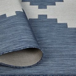 Buy ⌛ Madison Park Stella Navy/ White Modern Geo Indoor/ Outdoor Rug 🥰 -Madison Park Sales unnamed file 3928