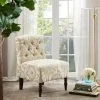 Flash Sale 🔥 Madison Park Lina Tufted Armless Slipper Chair Beige 🤩 -Madison Park Sales unnamed file 3944