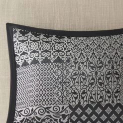 Best reviews of 🔥 Madison Park Paxton 7 Piece Jacquard Comforter Set Black 🔥 -Madison Park Sales unnamed file 4063