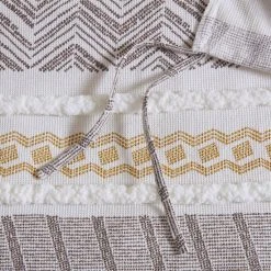 Flash Sale 💯 Madison Park Aella Yellow/ Charcoal Cotton Printed Duvet Cover Set ✨ -Madison Park Sales unnamed file 4126