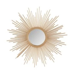 Deals 🔔 Madison Park Fiore Sunburst Small Mirror Gold ✔️ -Madison Park Sales unnamed file 418