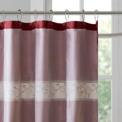 Buy 🛒 Madison Park Belle Faux Silk Embroidered Floral Shower Curtain 🤩 -Madison Park Sales unnamed file 42