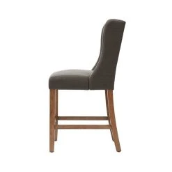 Budget 🥰 Madison Park Aida Charcoal Counter Stool - 21"w X 24"d X 41.5"h ⭐ -Madison Park Sales unnamed file 4207