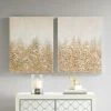Buy ⌛ Madison Park Glimmer 100-percent Hand Brush Heavy Textured Glitz Embellished Canvas 2 Piece Set ✨ -Madison Park Sales unnamed file 4228